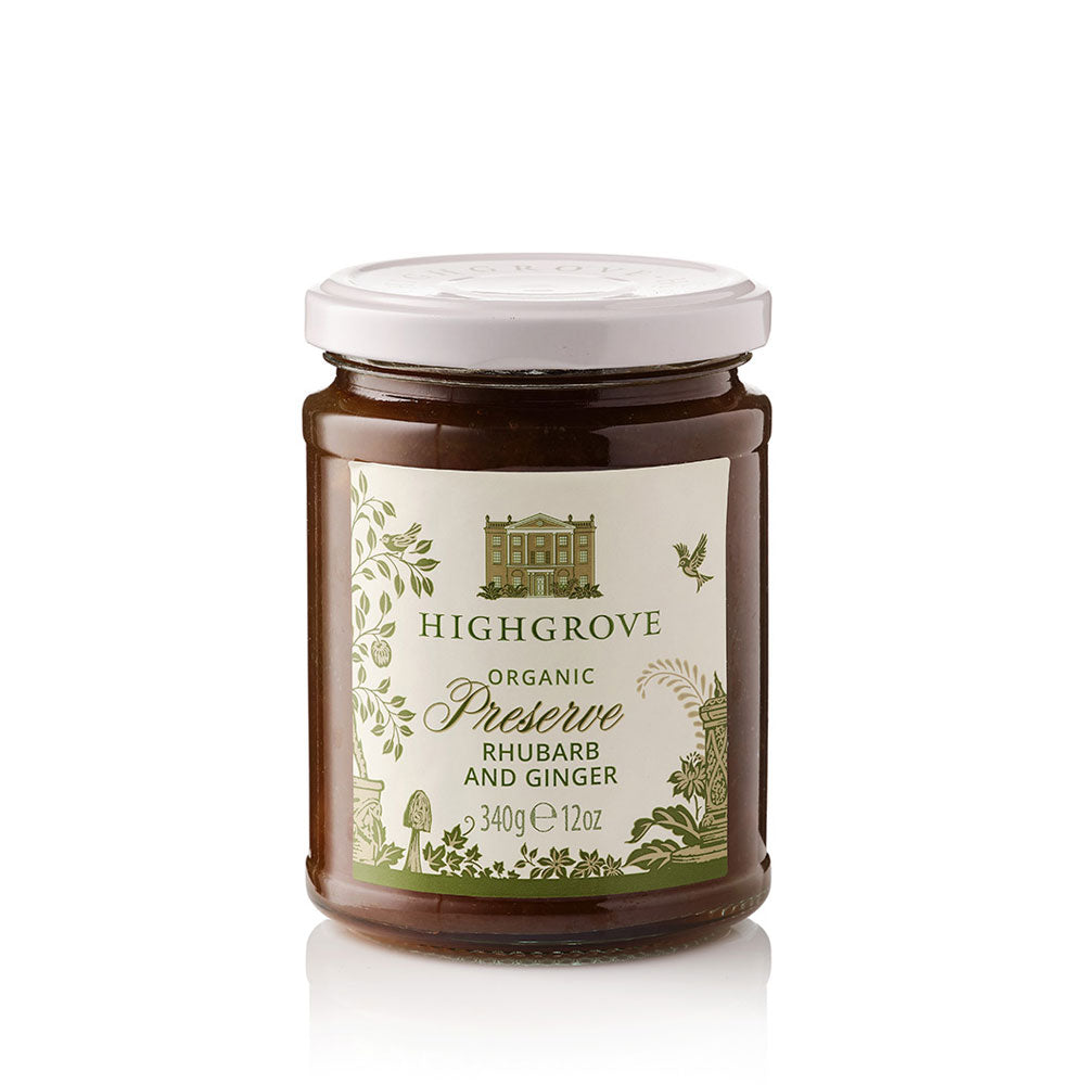 Highgrove Organic Rhubarb And Ginger Preserve 2836