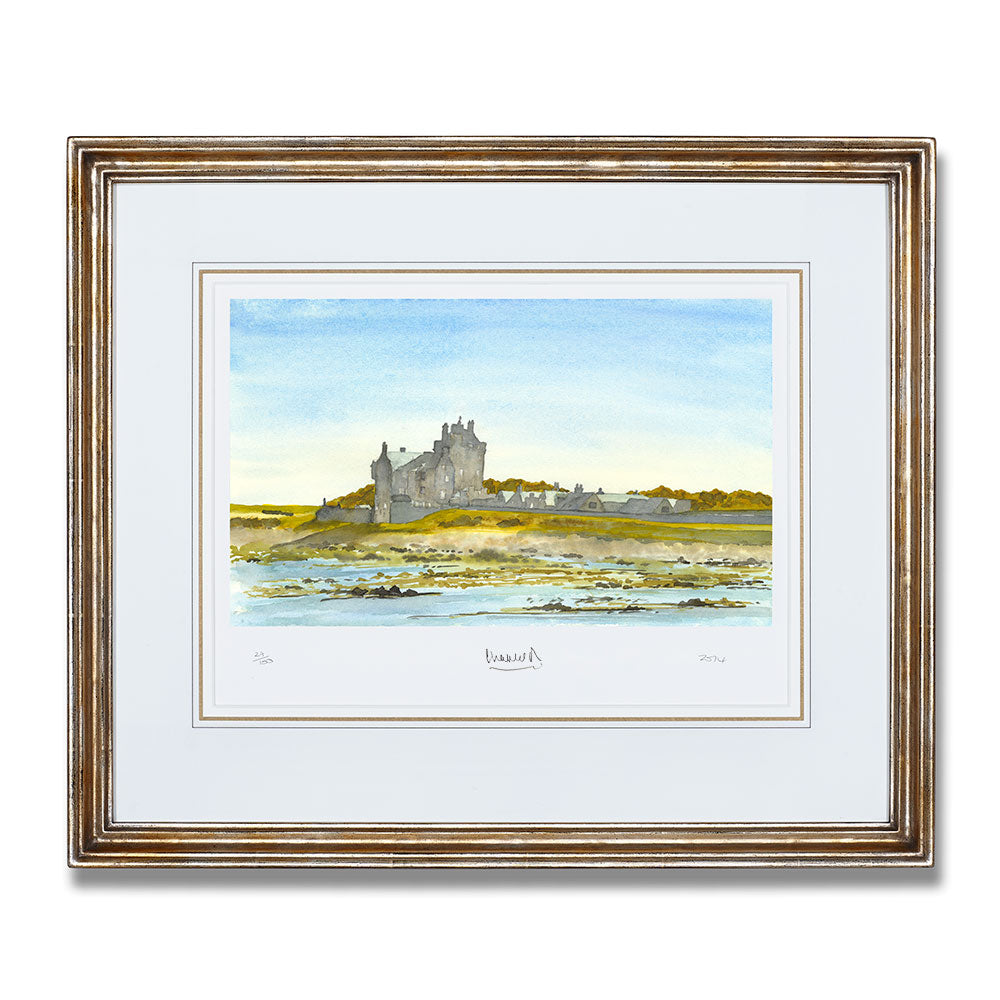 'Ackergill Tower' Limited Edition Framed Lithograph