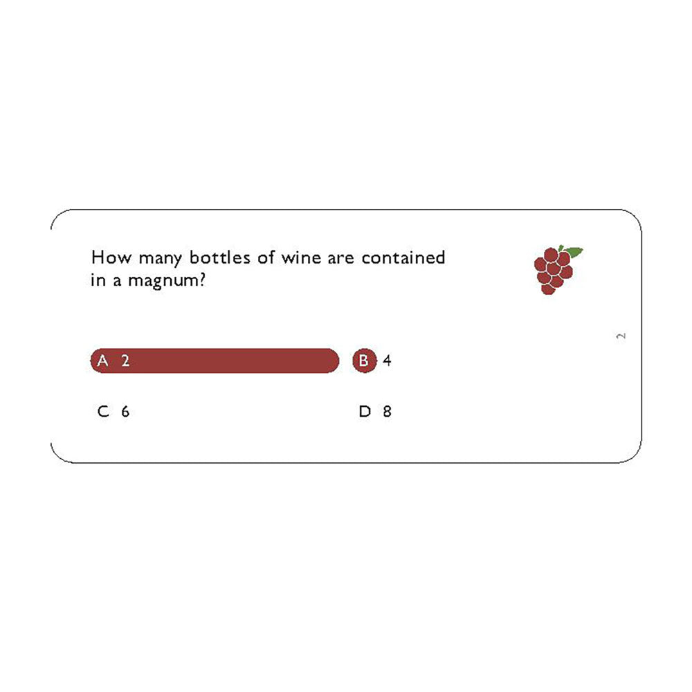 Wine Trivia (Games Room)