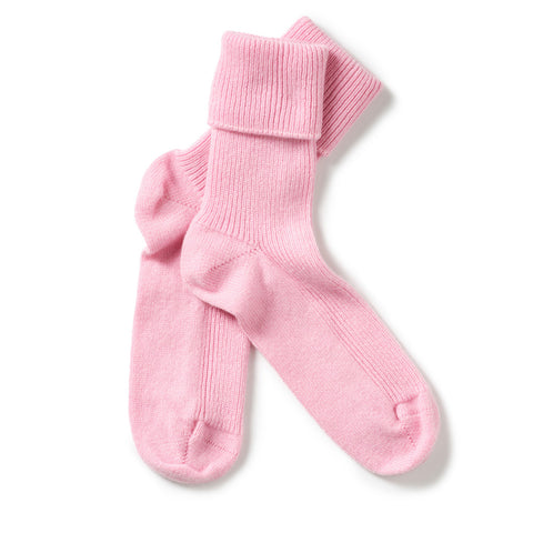 Women's Classic Cashmere Bed Socks (One Size / Various Colours)