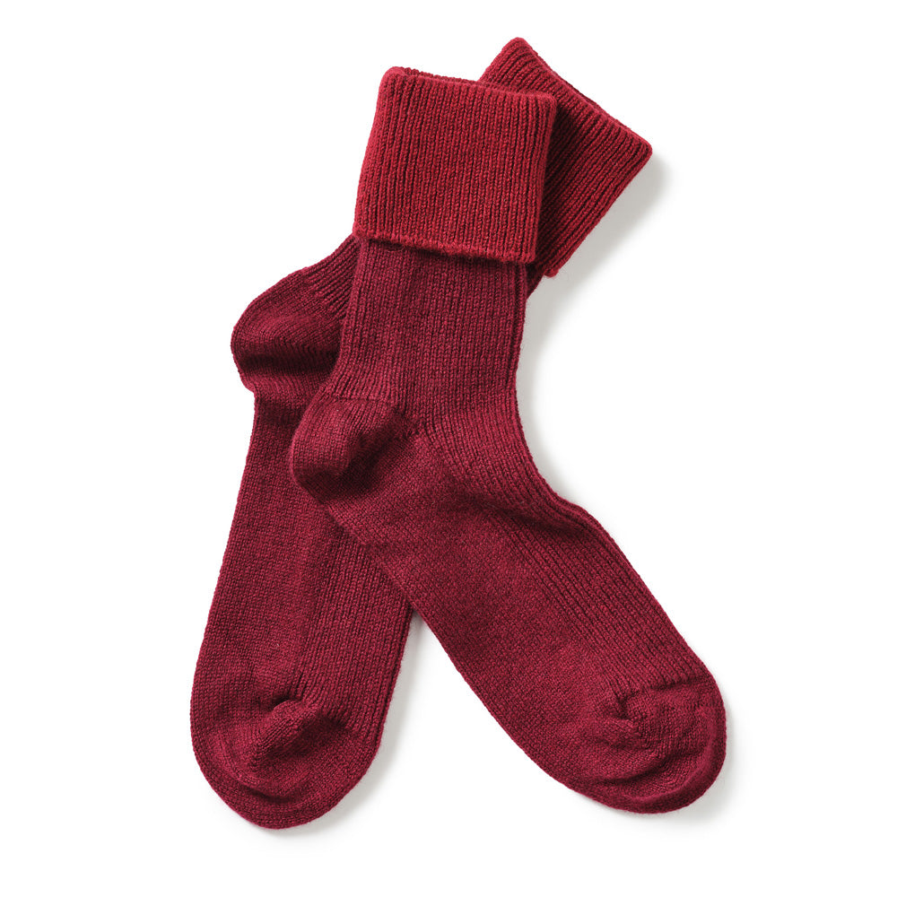 Women's Classic Cashmere Bed Socks (One Size / Various Colours)