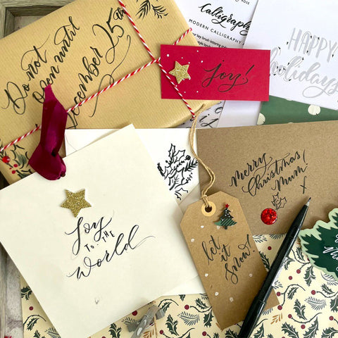 Christmas Brush Calligraphy Workshop