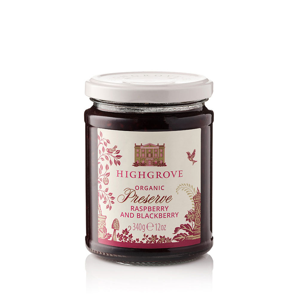 Highgrove Preserve Gift Set: Strawberry Preserve, Raspberry and Blackberry Preserve