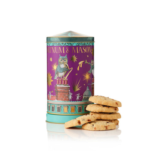 Christmas Mini Merry-Go-Round Musical Biscuit Tin