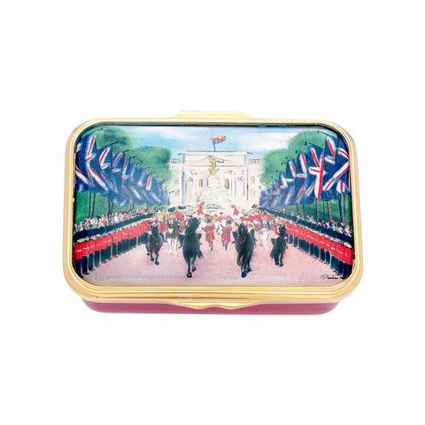 Trooping the Colour Small Enamel Trinket Box