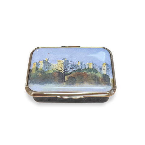 Windsor Castle Small Enamel Trinket Box