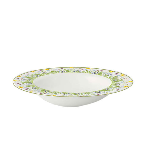 Wildflower Meadow 9-inch Rim Bowl