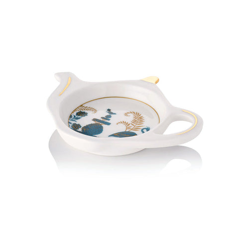 Royal Gardens Fine Bone China Tea Bag Tidy