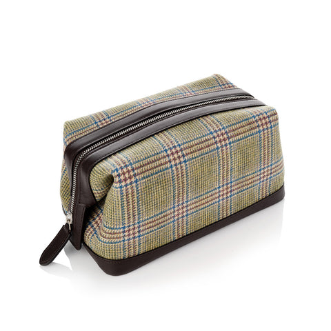 Prince of Wales Check Toiletry Bag