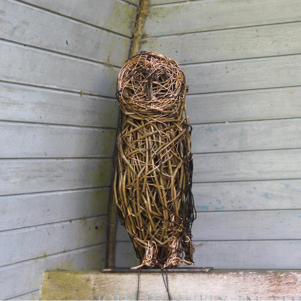 Barn Owl Willow Sculpture Emma Stothard Highgrove Shop Gardens