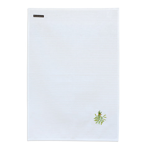 Christmas Mistletoe Tea Towel